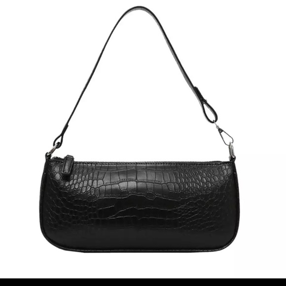 CROCO One shoulder strap Vintage look bag - Picture 7 of 7